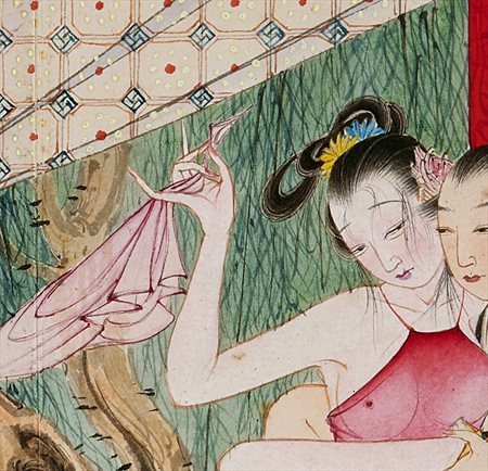 桐乡-迫于无奈胡也佛画出《金瓶梅秘戏图》，却因此成名，其绘画价值不可估量